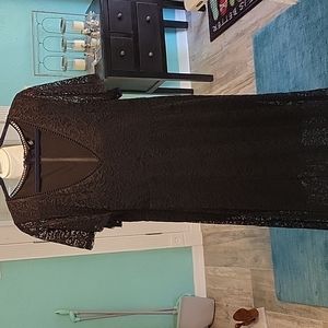 Torrid Black Lace Maxi Dress